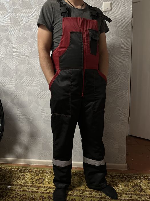 Комбінезон напікомбінезо робочий зимовий з утепленням (робочий одяг)