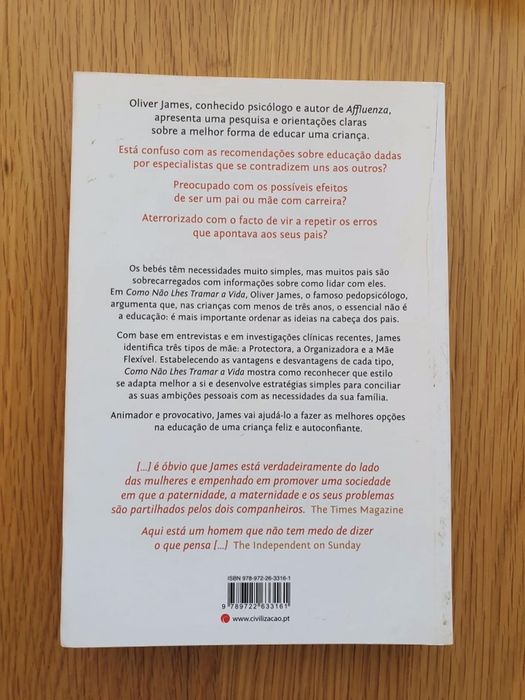 LIVRO Como Não Lhes Tramar a Vida_Olivier James