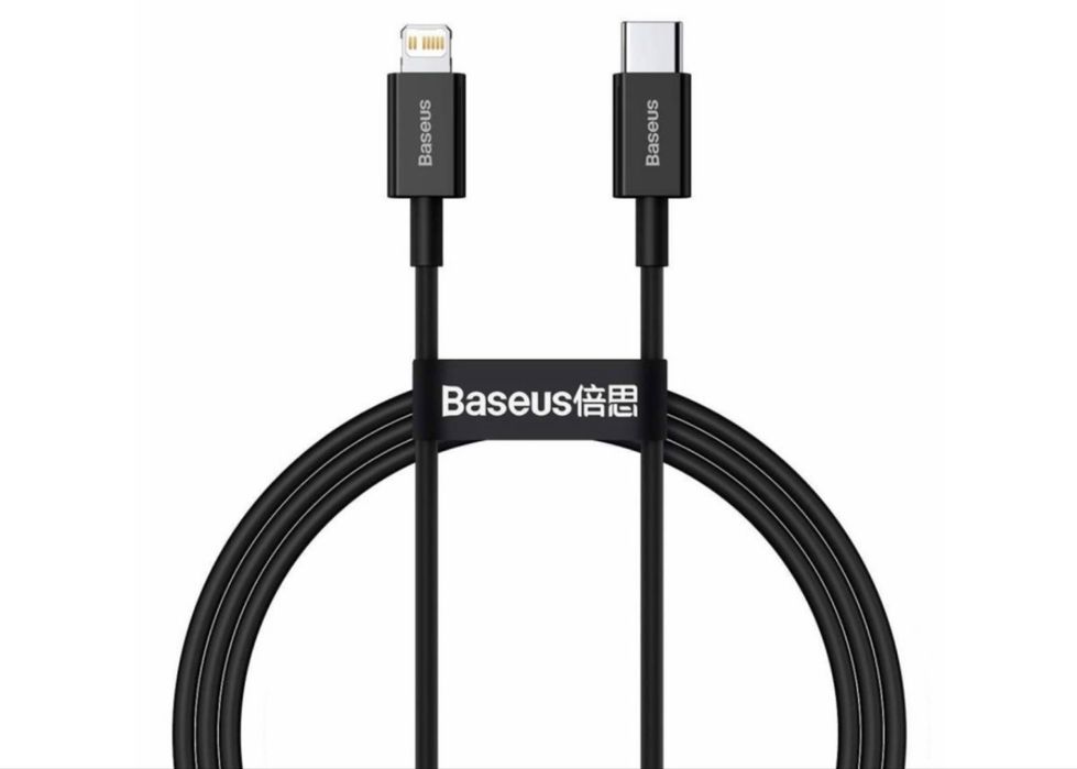 Кабель Baseus с чипом Туре-С to iPhone PD20W / 100см Быстрая Зарядка