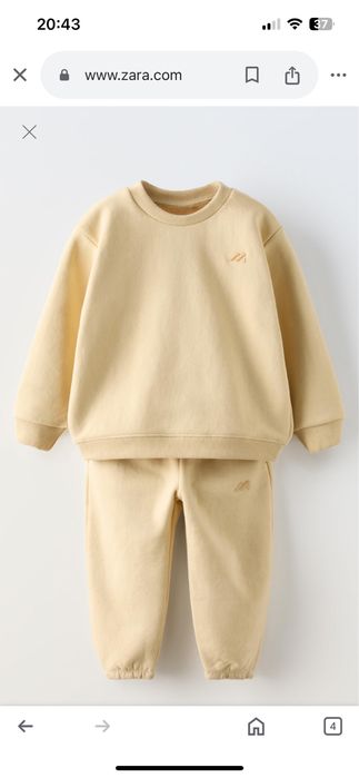 Костюм Zara дитячий 104 р