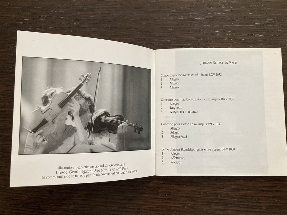 Concerts avec plusieurs… (J.S. Bach) - Cafe Zimmermann (CD)