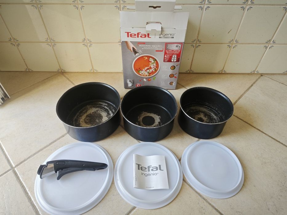 Trem de Cozinha Tefal Ingenio (Pack Panelas 7 peças)