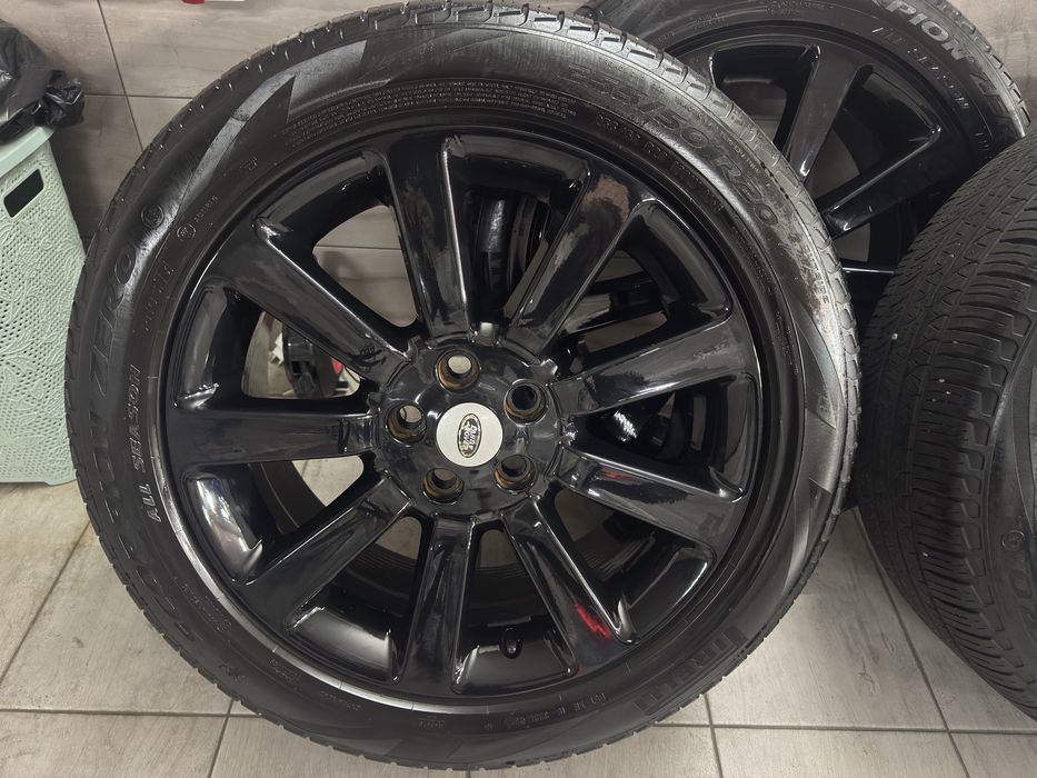 Alufelgi * koła * Range Rover * 255/50R20 * 5x120 * opony * Pirelli * wielosezonowe * czarne * Land Rover