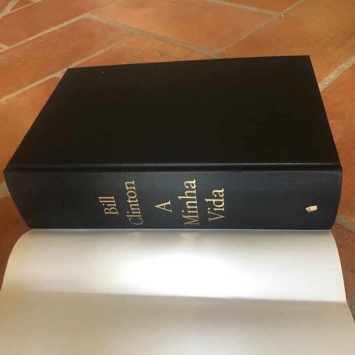 Livro A Minha Vida Bill Clinton - NOVO