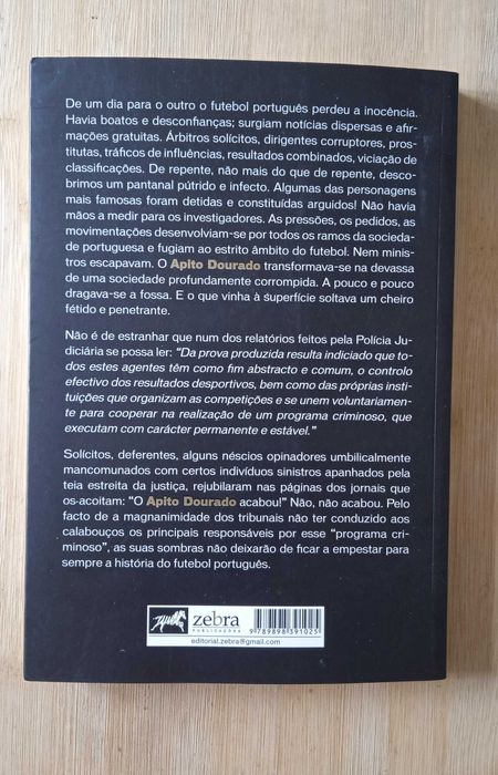 Apito Dourado- As entranhas do Polvo de Afonso de Melo