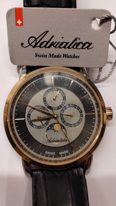 Zegarek męski Adriatica Moonphase