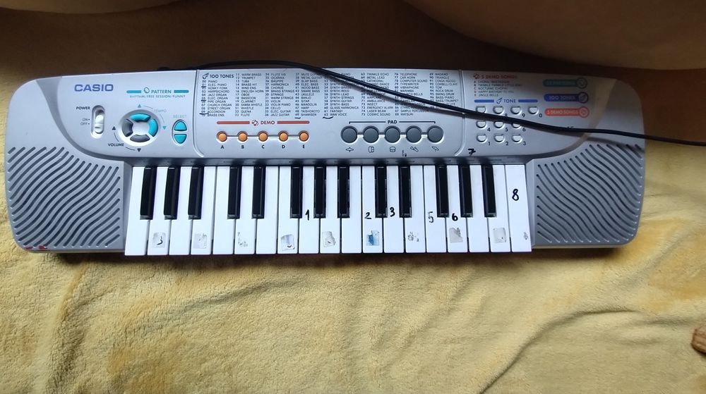 Keyboard Casio używane