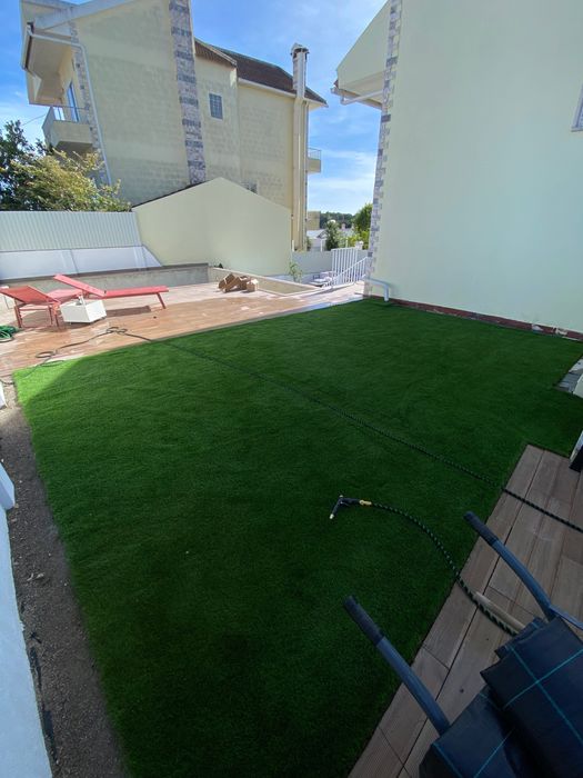 Fsa jardimConstrucao de jardim relva sintetico e manutencao de jardim
