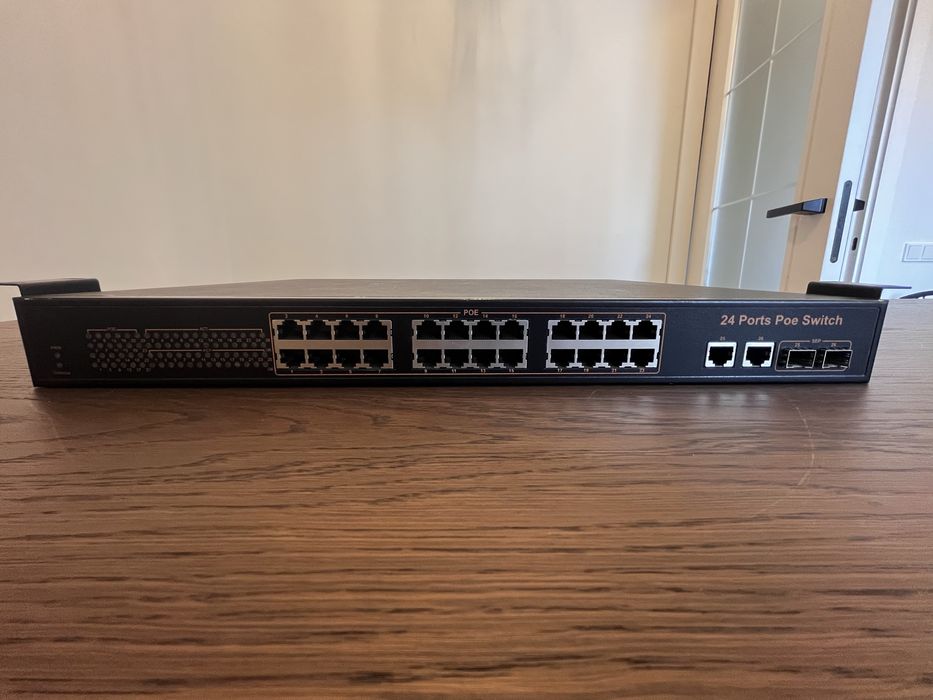 24-канальний POE комутатор ZetPro ZTP-ZP1024