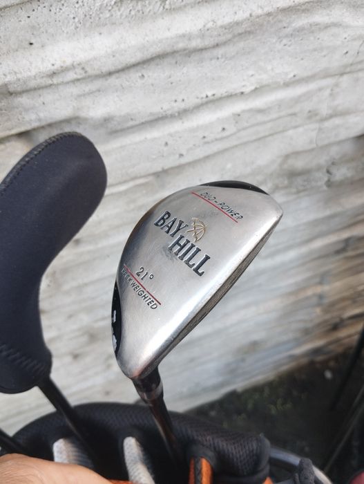 Zestaw do gry w golfa kije +torba