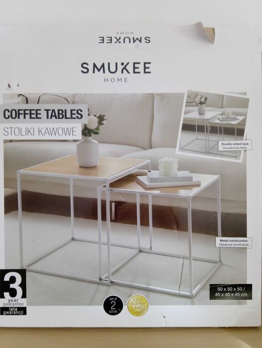 Nowy stół rozkładany jak księga Sandwi 95/95-190cm 400 zł taniej