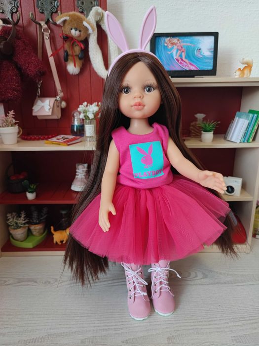 Лялька кукла Паола Рейна Керол у курточці 13213, 32 см