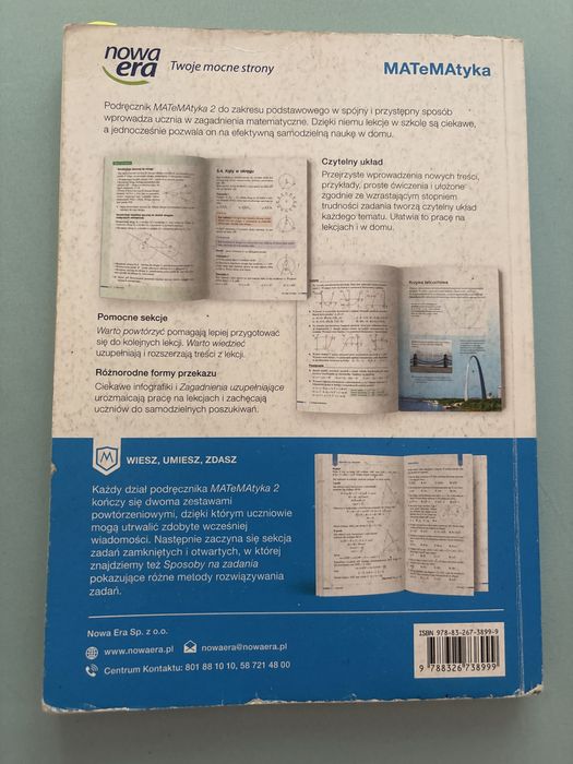 Podrecznik MATeMAtyka 2 Nowa Era ZP