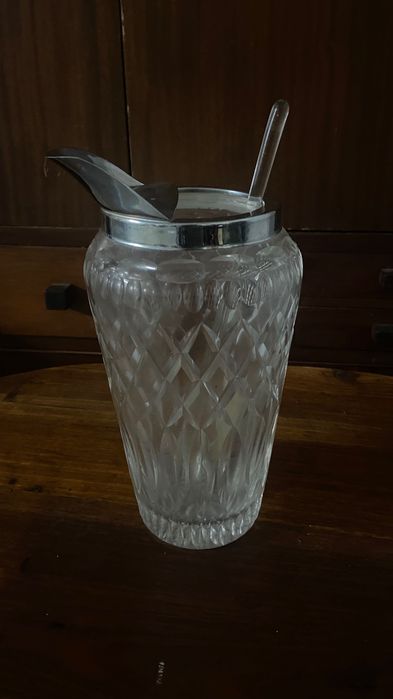 Conjunto para cocktail em Cristal