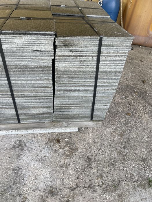 Mosaico em granito Negro Sudafrica a 1 cm esp. polido