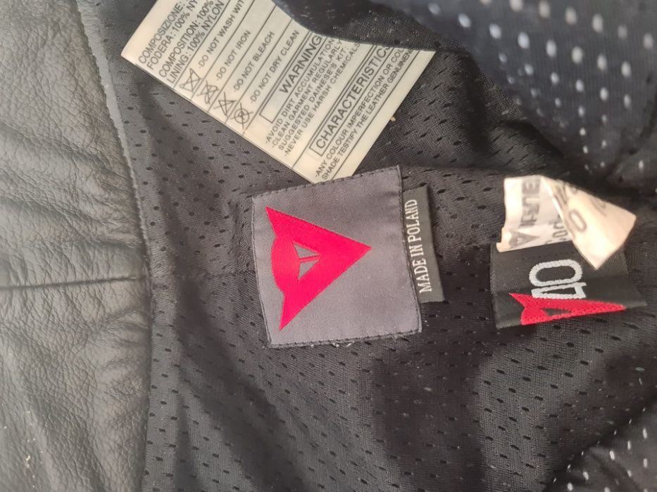 Calças Dainese em Couro Como Novas