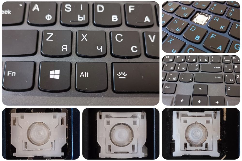 Кнопки, клавіші, механізми Lenovo для клавіатури ноутбука поштучно