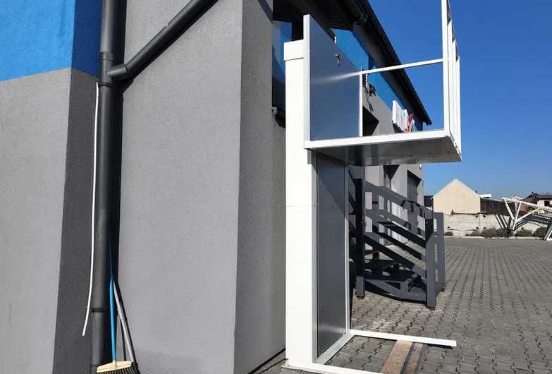 Platforma pionowa, winda, podnośnik towarowy