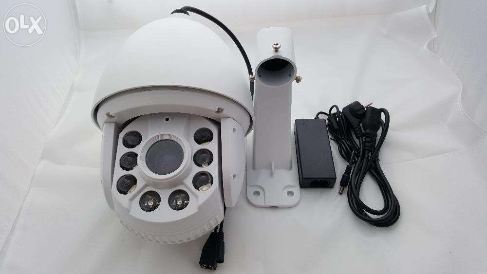 Câmara PTZ IP 1080p 5MP Full HD 30x zoom camara visão noturna internet