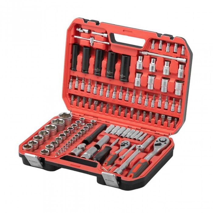 Набір інструментів 111 од., головки 15,17,19,21,22 INTERTOOL ET-9111