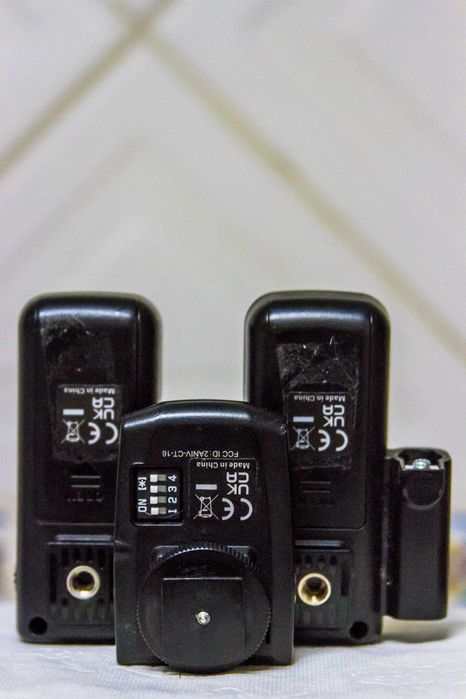 Kit Disparadores Remotos para Flash Neewer CTR-16 – 100% Funcionais