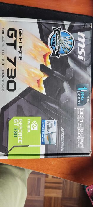 2X Placas MSI GeForce N730K-2GD3/LPV & ATI Radeon HD 4850 (Avariadas)