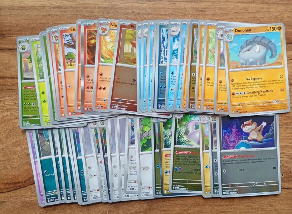 Karty pokemon 60 sztuk, orginalne