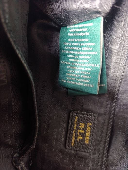 Ralph Lauren шкіряна сумка ОРИГІНАЛ