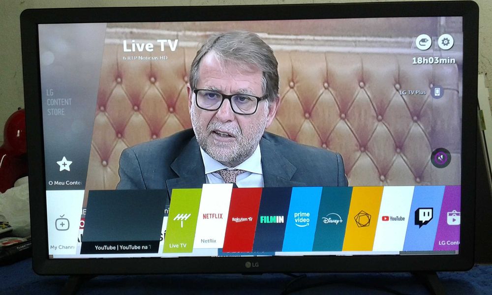 Vendo Smart TV Led LG de 28 polegadas