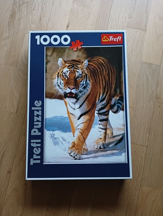 Tygrys nowe puzzle Trefl 1000