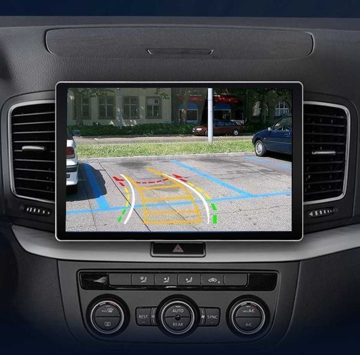 VW Sharan – Radio Android 15 13.1" CarPlay Android Auto GPS Nawigacja Stacja Multimedialna WiFi Bluetooth DSP PL 2GB/32GB