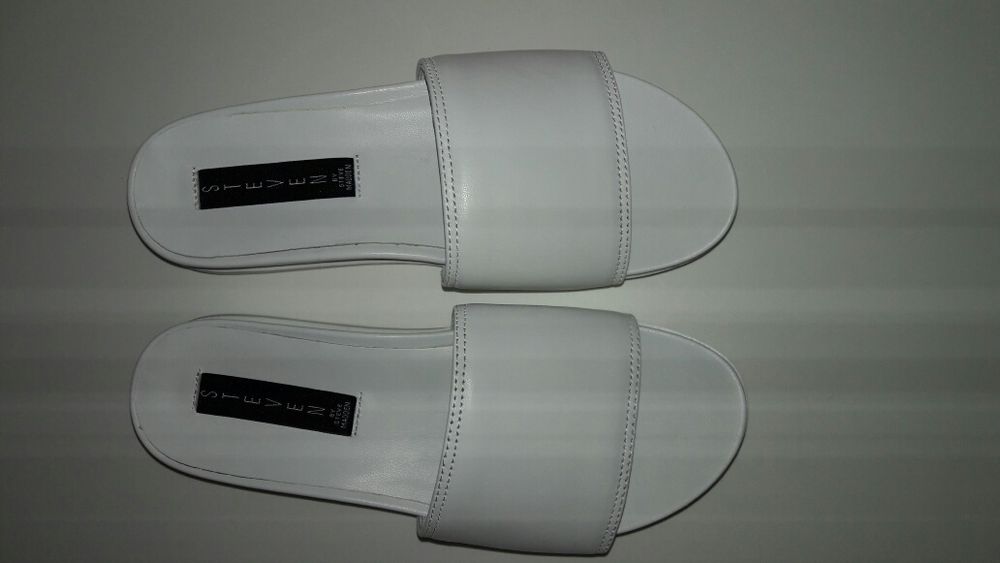Шлёпанцы Steve Madden. Кожа 100%