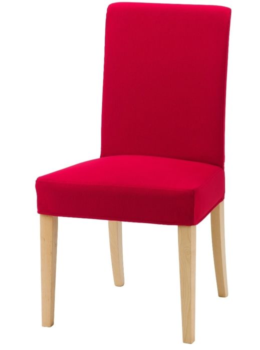 Ikea Henriksdal 4x  pokrycie krzesla czerwony