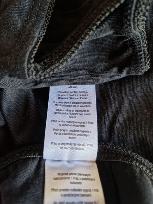 Majtki figi bawełniane czarne 2 sztuki