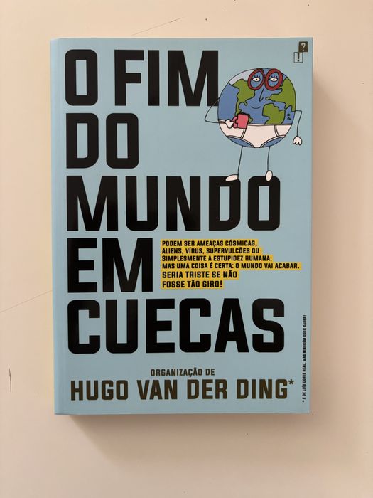 Livro “O Fim do Mundo em Cuecas”, organizado por Hugo van der Ding - Novo