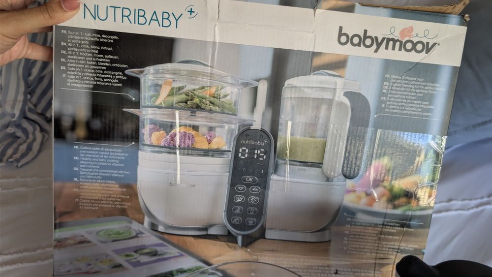 Babymoov Nutribaby+ – Robô de Cozinha para Bebé 6 em 1 | Excelente Estado