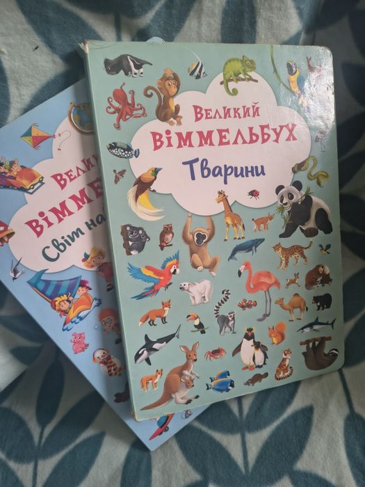 книжки  для дітей Великий Віммельбух