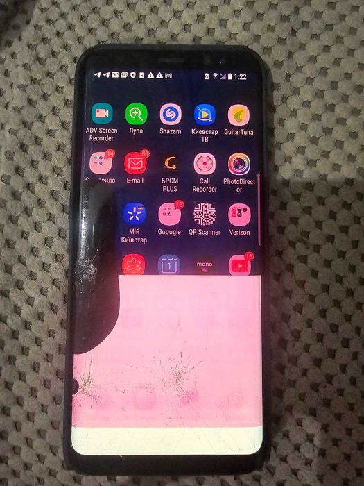 Samsung galaxy S8  на запчасти