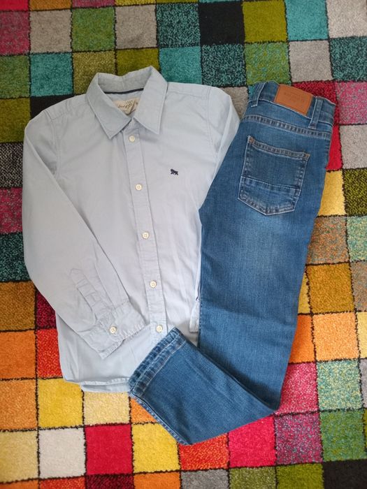 Джинси, сорочка на хлопчика 128 р.