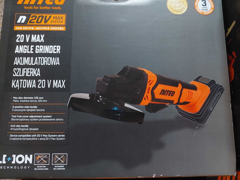 Zestaw elektronarzędzi Niteo 20V Max