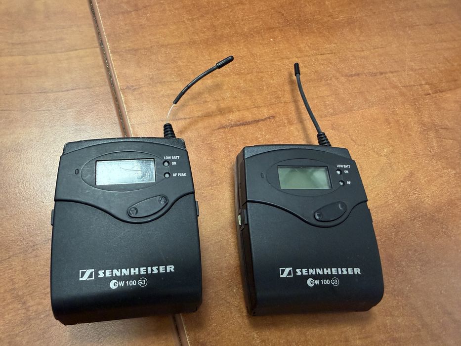Zestaw mikroport Sennheiser EW100 G3 100% sprawny + mikrofon krawatowy