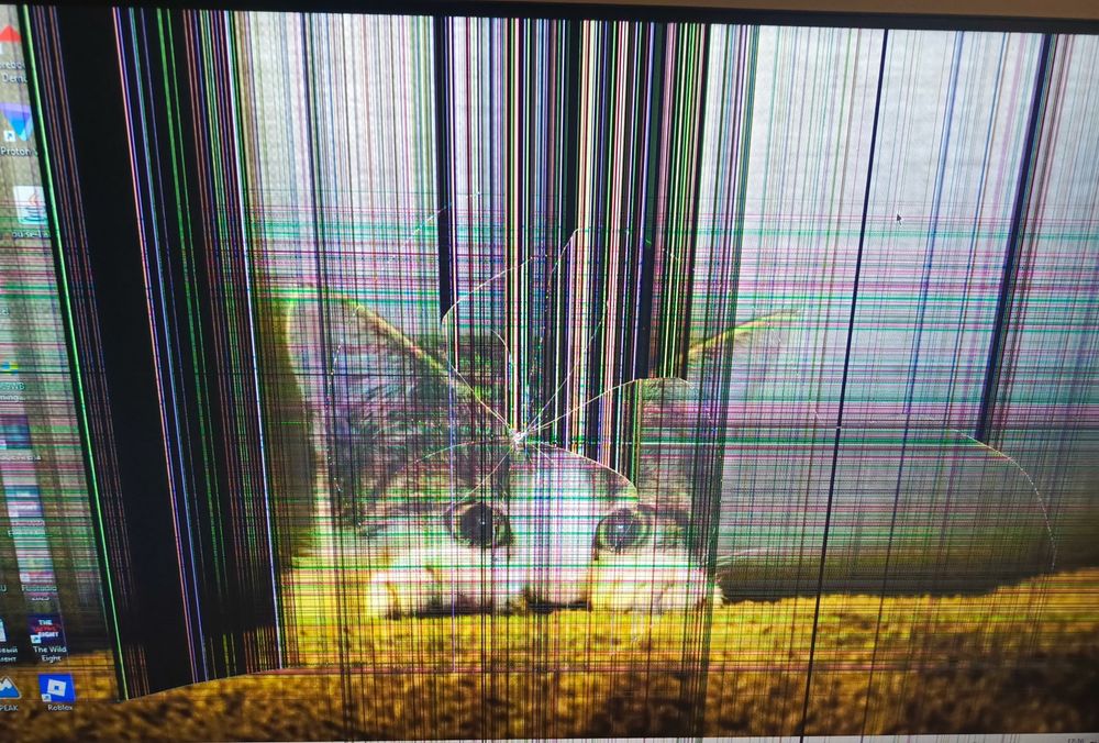 Sprzedam komputer stacjonarny + monitor AOC 165 Hz (uszkodzony)