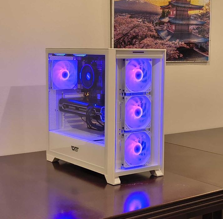 Komputer Gamingowy: RX 5700 XT 8GB/AMD RYZEN/SSD M.2/B450