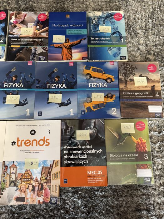 Ksiazki do szkoly ponadpodstawowej
