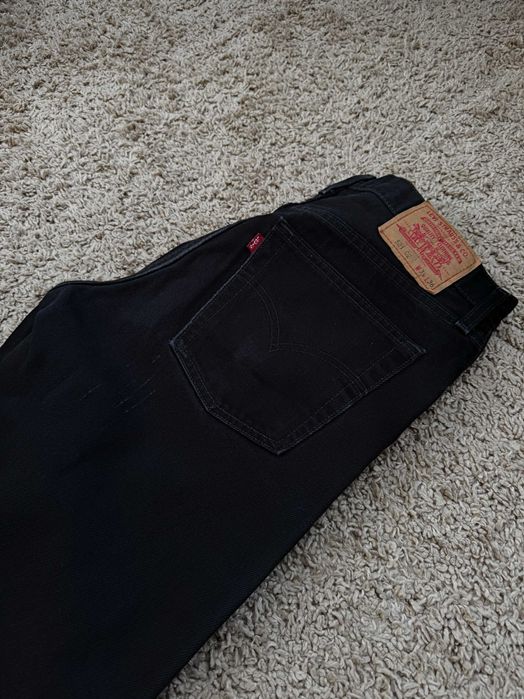Чорні джинси Levi's чоловічі, W34, L36