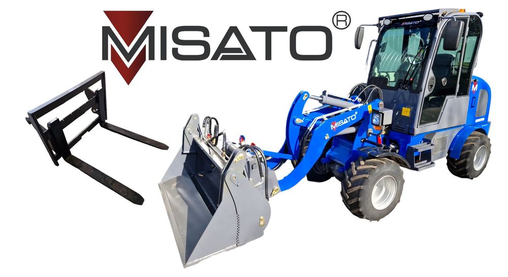 Misato MINI 780  Misato MINI 780 ładowarka 1000kg łyżka 4w1 + widły klimatyzacja