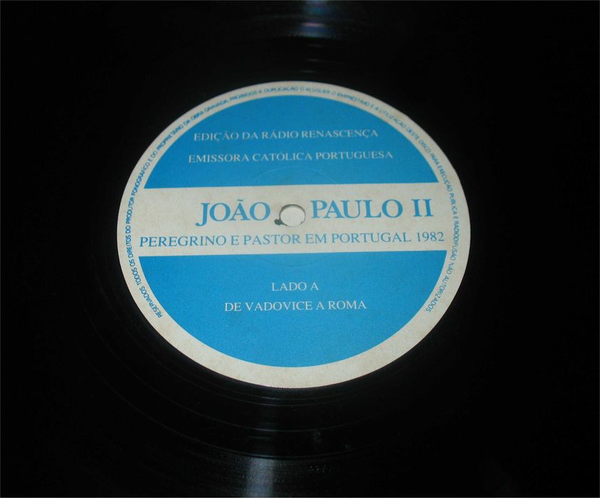 João Paulo II - Peregrino e Pastor em Portugal 1982 - LP