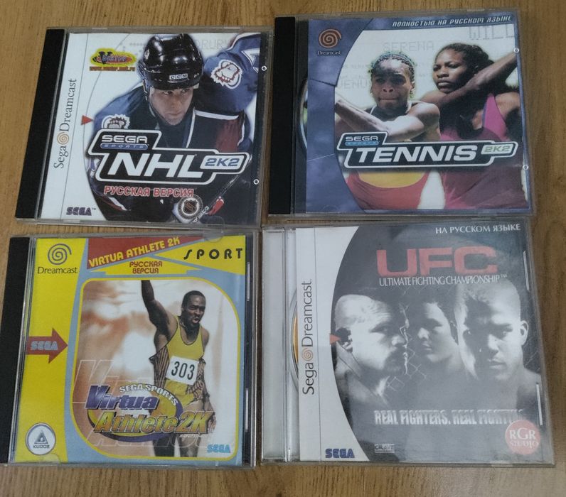 Диски Sega Dreamcast