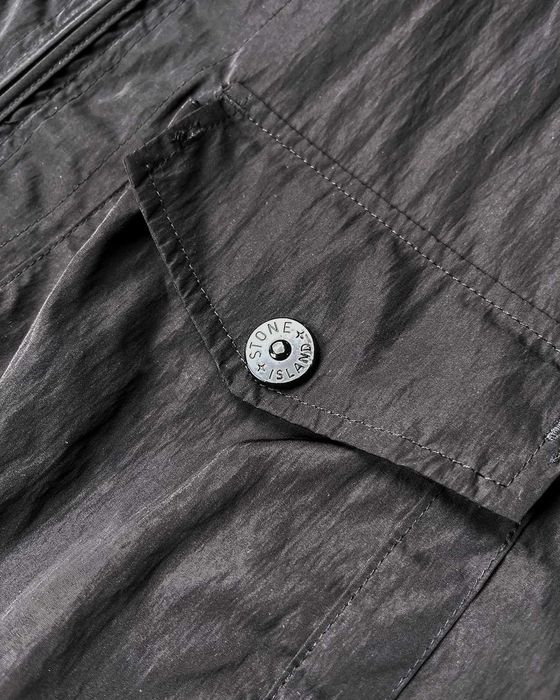 Сорочка Stone Island 103F2 Ghost Piece Cotton Overshirt Black SI0103
