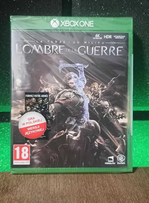 Śródziemie: Cień Wojny Xbox One S / Series X - znakomita gra akcji PL